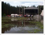 Dni Pajęczna 2009 - krajobraz po ulewie